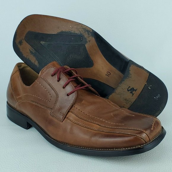 Stacy Adams Corrado Brown Leather Dress Shoes Oxfords Men\'s Size 10 main image 10